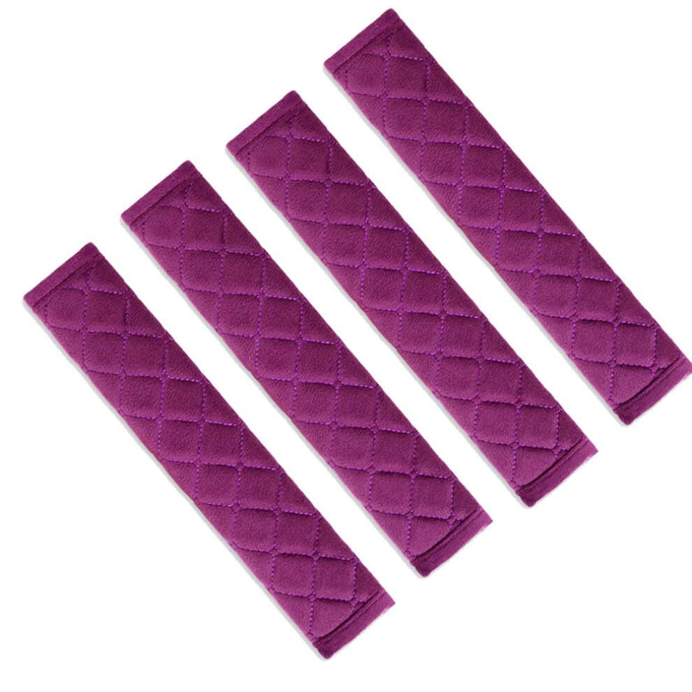 Car 27Cm Seat Belt Cover Velvet Universal Shoulder Light 4853784011474