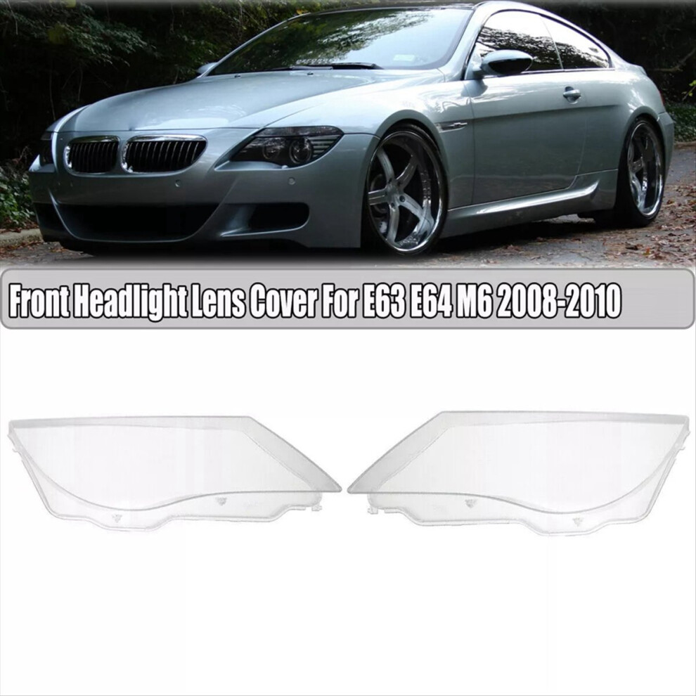 Clear Headlight Lens Cover Replacement Left & Righ 4851732474609