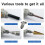 Conversion-Head for Electric Screwdriver, 2pcs Wre 8