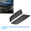 1Pair Car Front Hood Vent Intake Trim Scoop Guards 3