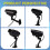 Simulation Solar Camera Outdoor Surveillance Fake 10