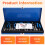131PC SAE Thread Repair Kit HSS Drill Standard, 1/ 7