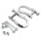 2Pcs Chrome Tow Hooks Trailer Hook Kit for 1500 20 1