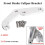4-Piston Front Brake Caliper Bracket Adapter for 8 8