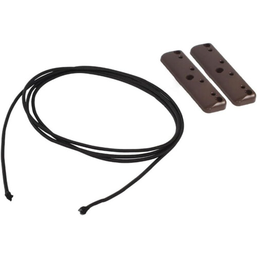 Cargo Net for RV Cabinets with AntiFall Design, Secure Rope System, Easy Install, Brown 2