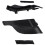 1Pair Front Cowl Side Vent Cover Windshield Wiper 10