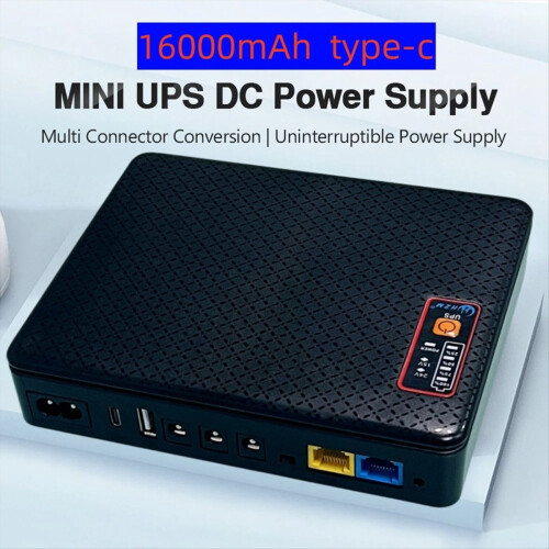 DC UPS Mini Uninterruptible Power Supply Router Mo 2