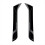 Car Rear Window Side Spoiler Canards Splitter for 1