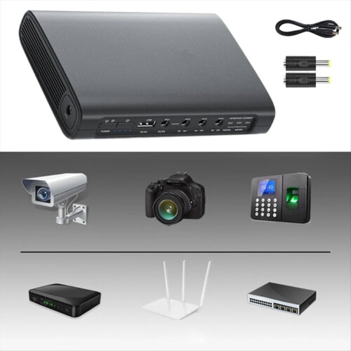 UPS Power Supply 16000mAh Uninterruptible for Wire 2