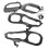 Car Tow Hooks with Hardware Front Left & Right for 2