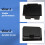 Car Rear Left Door Armrest Storage Box Seat Ashtra 8