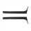 Car Rear Window Side Spoiler Canards Splitter for 5
