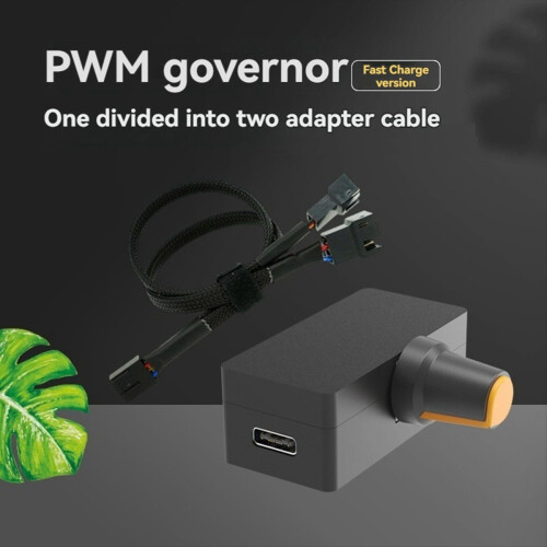 PWM Speed Controller 12V 4Pin Violent Fan Governor 2