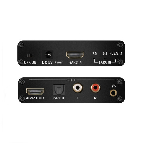 EARC ARC Audio Converter 192Khz Extractor to Adapt 2