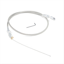 36Inch Throttle Gas Cable Kit Stainless Steel Brai