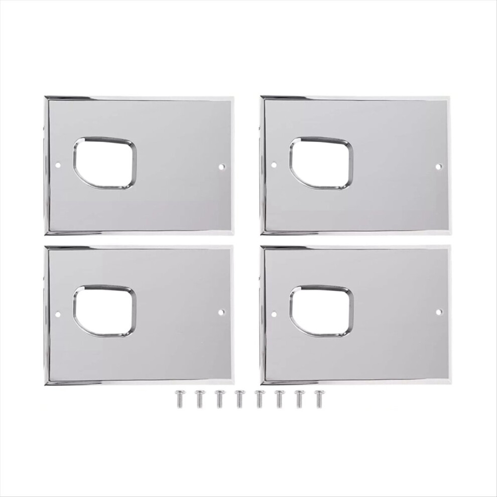 Smooth Aluminum Chrome Billet Interior Door Handle 4851732481065