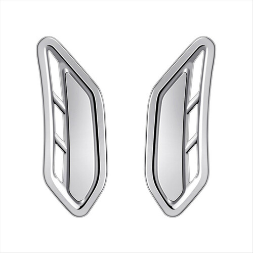 Car Side Wing Air Flow Intake Cover Trim Frame for