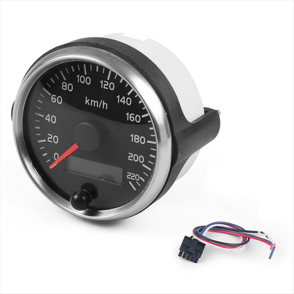 Car Universal 85Mm Speedometer Odometer Dual Funct Light 4851732430995
