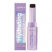 (C) Under Concealer Eye Concealer Tape Shape Brush Stick Face - Built-in for Hydrating Lightweight with Blur Pencil & Coverage Flawless