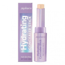 (D) Under Concealer Eye Concealer Tape Shape Brush Stick Face - Built-in for Hydrating Lightweight with Blur Pencil & Coverage Flawless