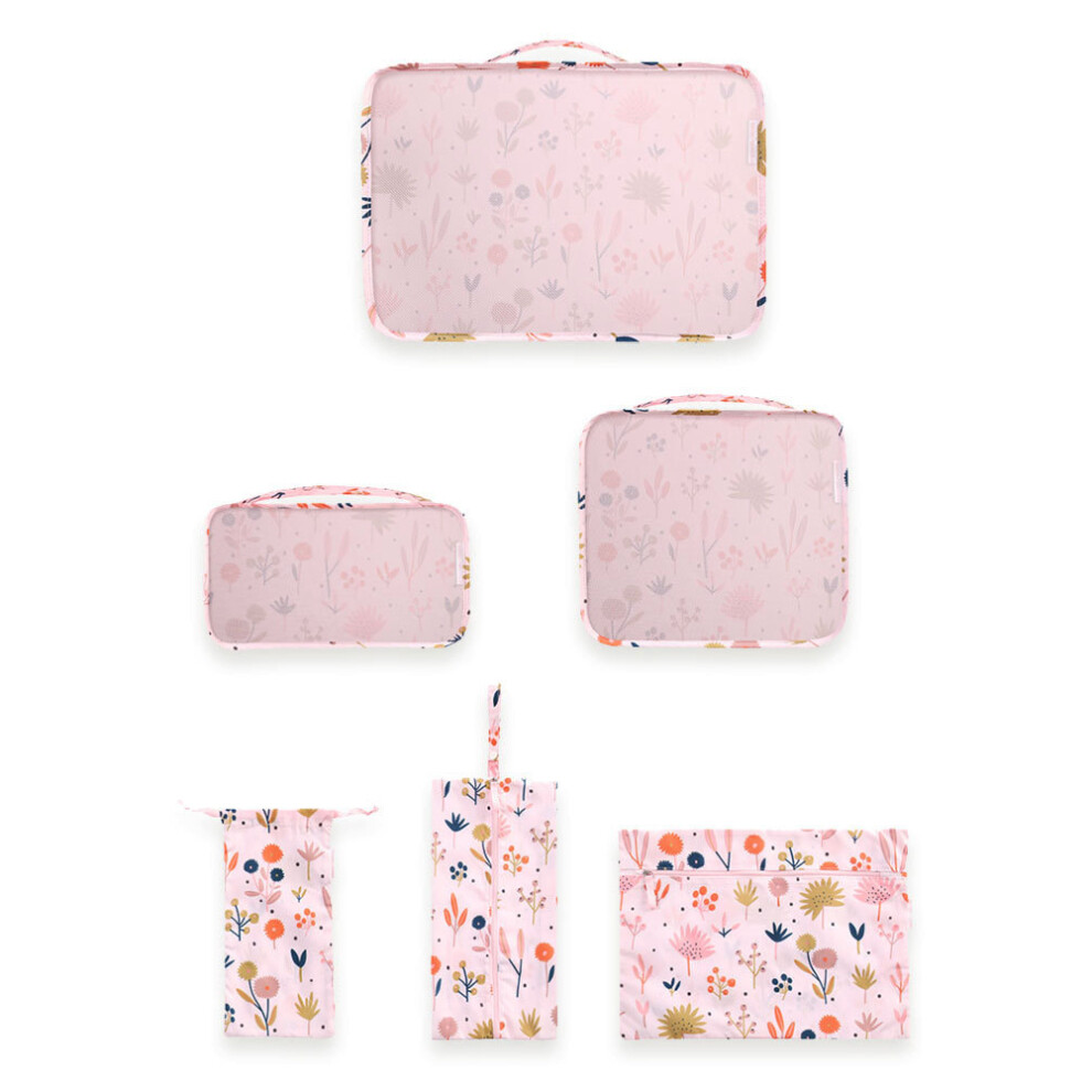 Chic Travel Makeup Organizer, Cute Cosmetic Bag with Multi-Purpose Toiletry Bag Features, Portable and Waterproof for Women