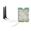 Tri Band WiFi7 QCNCM865 Bluetooth 5.4 Wireless WiF 2