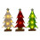 LED Christmas Tree with Lights Children Tabletop-white gold 2