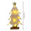 LED Christmas Tree with Lights Children Tabletop-white gold 4