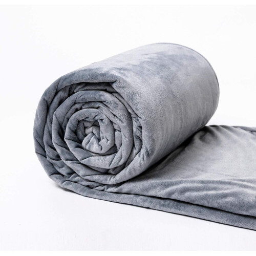 Κομψή παπλωματοθήκη με βάρη, 60x80, 100% Premium Soft Minky, Μειωμένος θόρυβος, Πλύσιμο στο 2