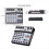 6 Channel Audio Mixer Portable Mixing Console USB 6