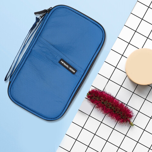 Ενσωματωμένη επένδυση RFID με μπλοκάρισμα, θήκη διαβατηρίου για οικογένειες, 1