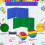 4 Pack Colorful Privacy Floders for Student Desks 4