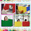 4 Pack Colorful Privacy Floders for Student Desks 6