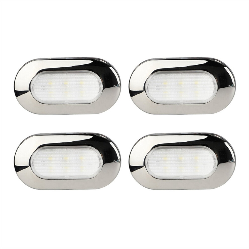 4Pcs Led Courtesy Step S Accent Utility Light 4851732442080