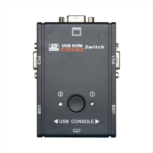VGA KVM Switch 2 Ports Splitter for Mouse Keyboard 1