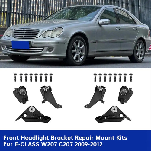 1Pair Front Headlight Bracket Repair Mount Kits fo 2