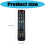 Multi functionele tv-afstandsbediening vervanging voor 3