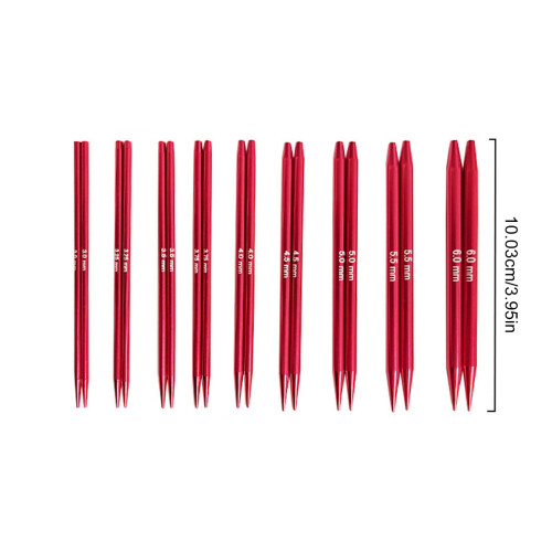 Aluminum Circular Knitting Needle Set with Knitting Accessories 2