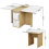 Foldable & Extendable Dining Table Set, 4 Chairs 2