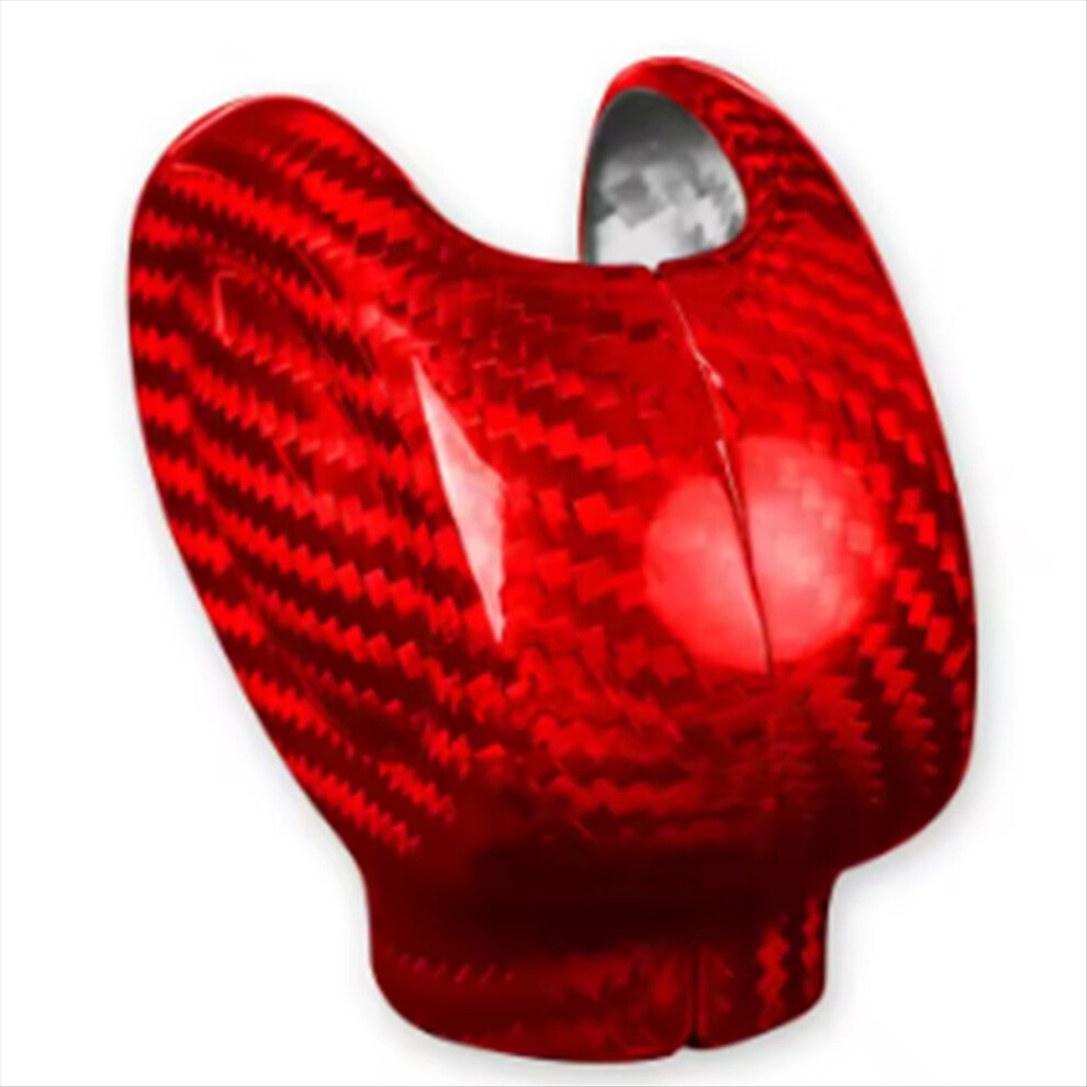 Car Real Carbon Fiber Shift Lever Cover Knob For F Light 4851598944865