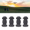 4 stuks professioneel rubber voor 4 professionele 4