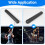 2PCS Barbell Adapter Sleeve with Wrench Gym Access 6