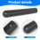 2PCS Barbell Adapter Sleeve with Wrench Gym Access 8