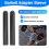 2PCS Barbell Adapter Sleeve with Wrench Gym Access 5
