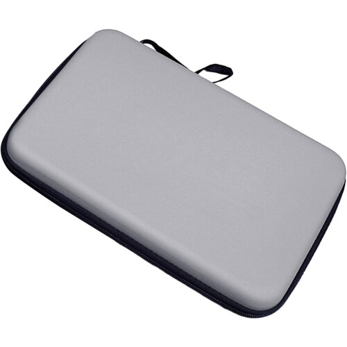 Square Table Tennis Racket Case, Hard Shell Zipper Paddle Case, Ping Pong Paddle Storage Bag, Compact Square Design 1