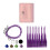 3.0mm-6.0mm Interchangeable Circular Knitting Needle Set with 1