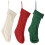 Glowing Christmas Stockings with LED Light Luminous-White 2