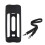 Shockproof Silicone Protective Cover For GRIP Portable-Black 1