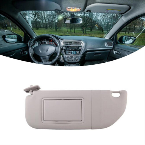 Interior Sunvisor with Mirror Front Visor Assembly 2