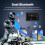 Motorcycle 6.25inch Removable Navigation Screen Wi 5